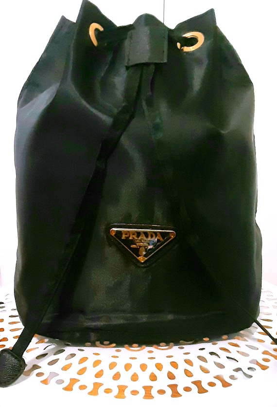 Prada bucket cosmetic pouch hotsell