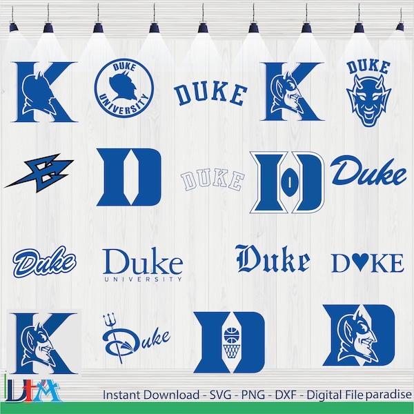 University SVG, College Basketball SVG File,Clipart, Die Cut Sticker,Duke Svg bundle, blue devils,duke devils,university shirt,duke cut file