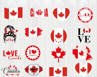 Canada SVG, Canada PNG, Canada Shirt Design, Canada Shirt SVG, Canada with Maple Leaf, Cricut, Cut File, Clipart, Digital Download