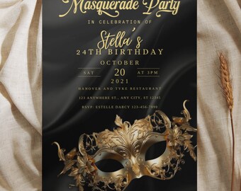 P5A Masquerade Party Invitation board : r/Persona5