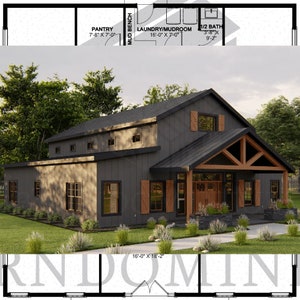 The Ramside Barndominium Floor Plan