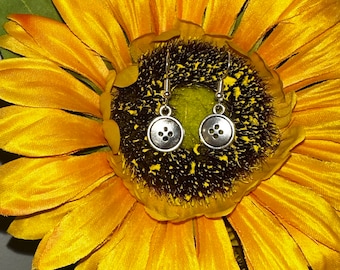 Button Earrings