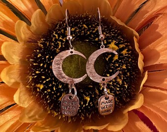 made with love moon earrings