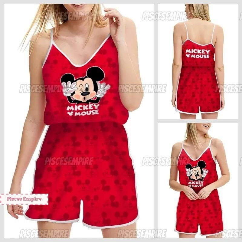 Discover Mickey Mouse Jumpsuit, Mickey Mouse Women Jumpsuit, Mickey Disney Summer