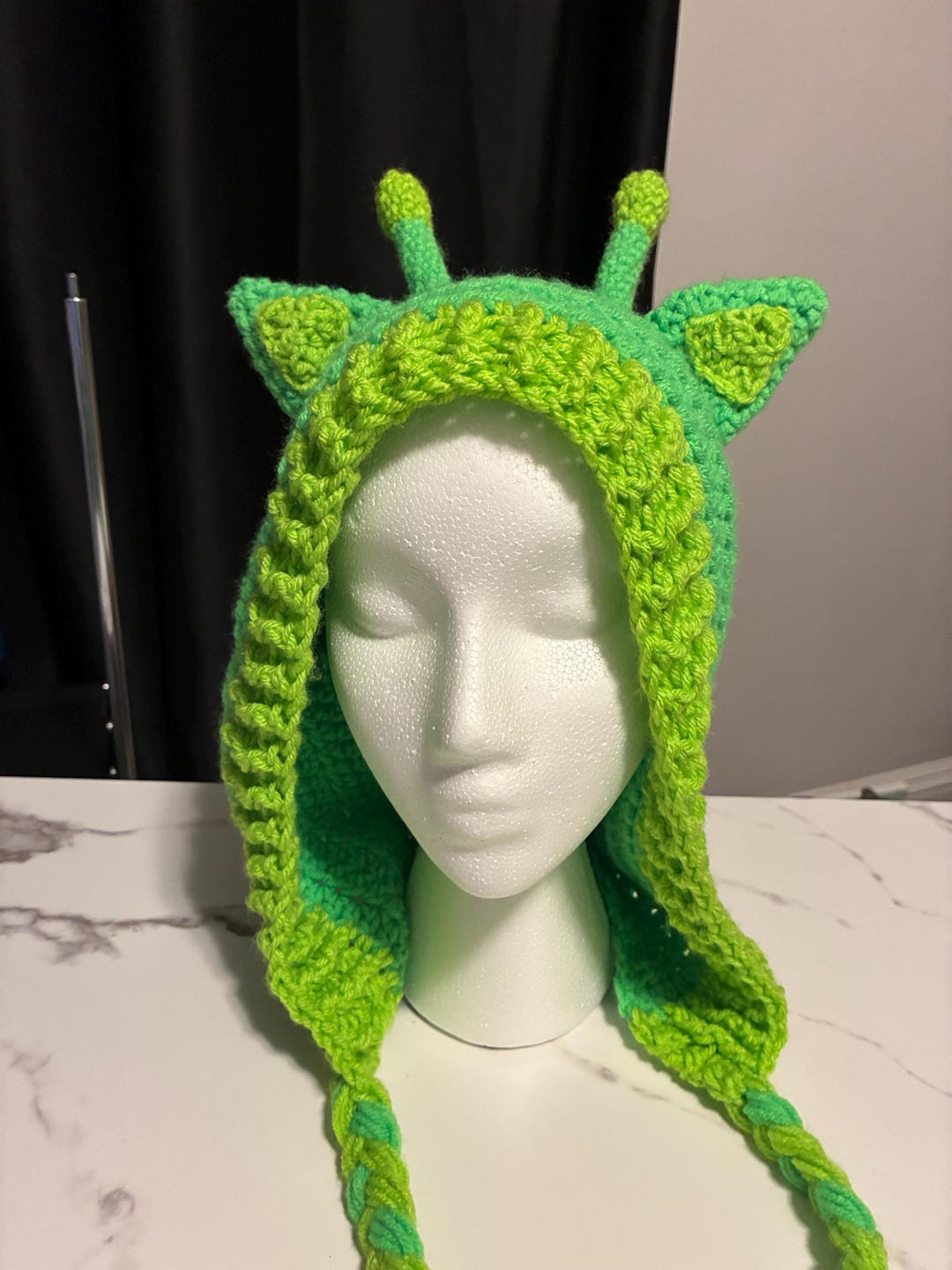 Alien Cat Crochet Hood; Gnarp Gnap Zeep Glorp - Etsy