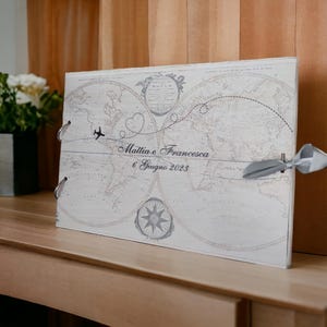 Guestbook personalizzato viaggio