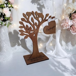 Segnatavoli in legno