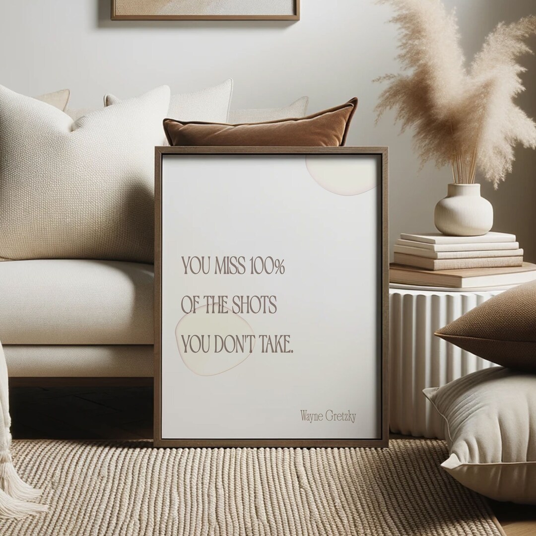 Digital Inspirational Quotes Poster Motivational Wall Art Printable ...