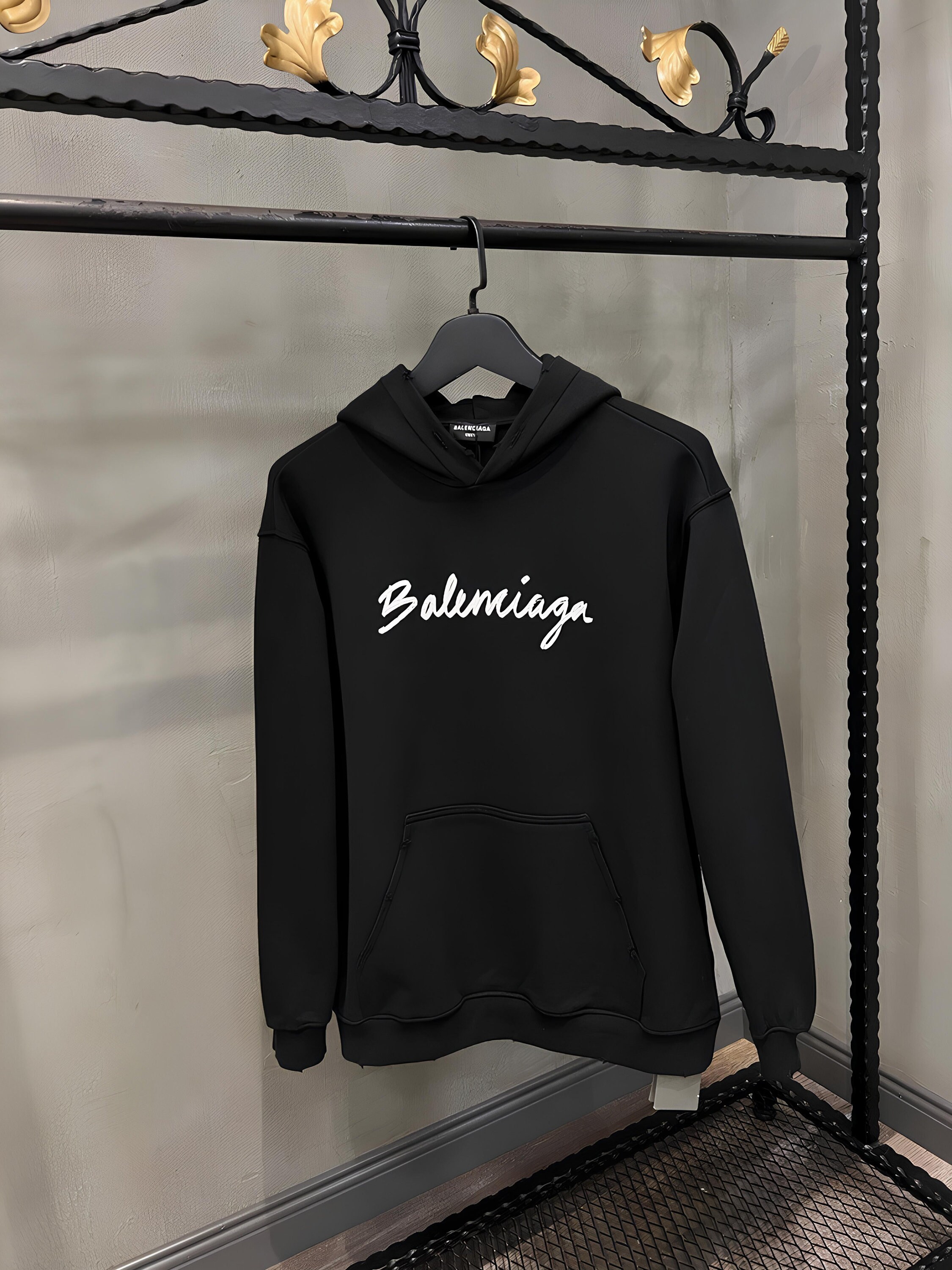 Balenciaga hoodie glossy clearance