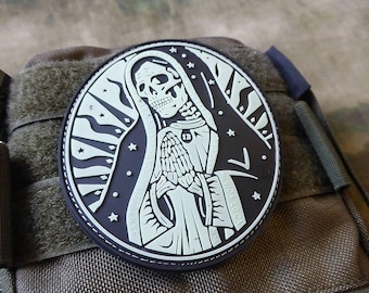 Patch Santa Muerte, Gid / Patch en caoutchouc 3D
