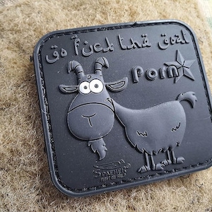 GOAT Patch, Blackops / 3D Rubber Patch