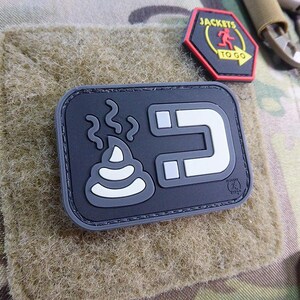 ShitMagnet Patch, swat / 3D Rubber patch