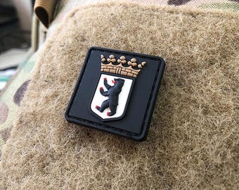 Berlijnse Beer, 30 mm patch / 3D rubberen patch