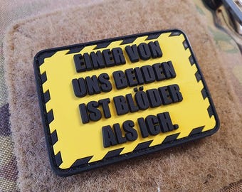 One of Us Patch, full color, 3D rubber patch