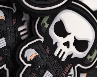 Skullfighter 3D Rubber Patch