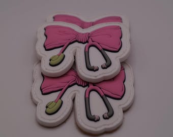 Nurse Patch pink, 3D Rubber Patch
