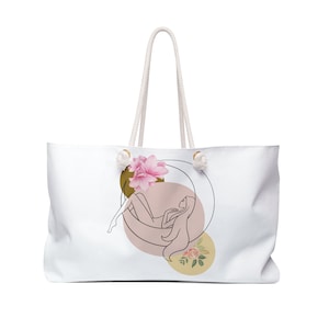 Weekender Bag - Bagged Her Weekender Bag, Weekend Tote Bag, Weekend Travel Bag, Beach Tote Bag, Beach Bag, Shopping bag, Accessories
