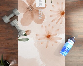 Rubber Yoga Mat - Find Your Flow