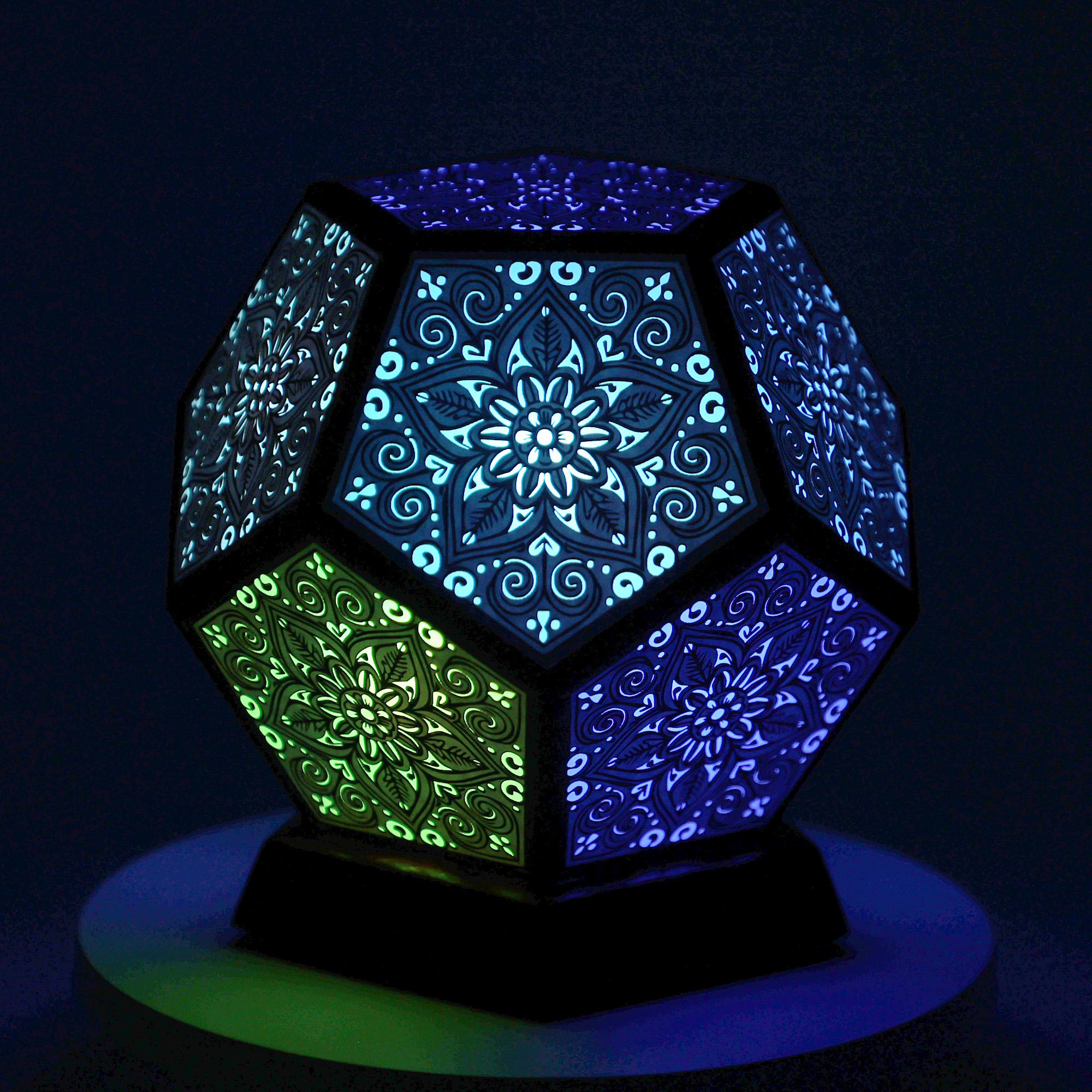 Mesmerizing Lantern, Meditation Sphere, Bedside Lamp, Unique Gift