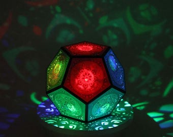 Bedside lantern, Shadow-caster, Built-in rechargeable battery