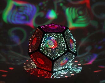 Bedside lantern, Shadow-caster, Built-in rechargeable battery