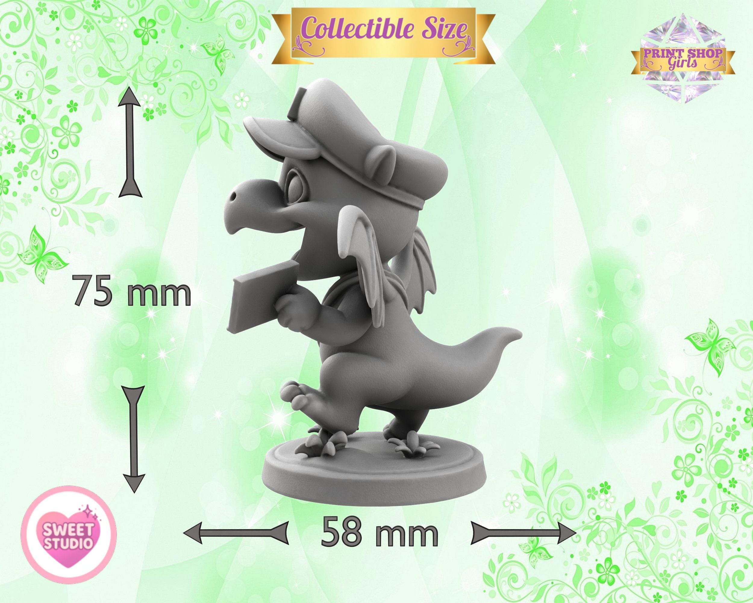 Dragon Postman Dactil Miniature | Funny Dinosaur Fantasy Figure | Dino ...