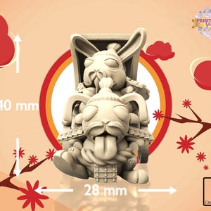 Rick&sha the Rickshaw Racing Team Miniature | Crazy Rabbit Riscio ...