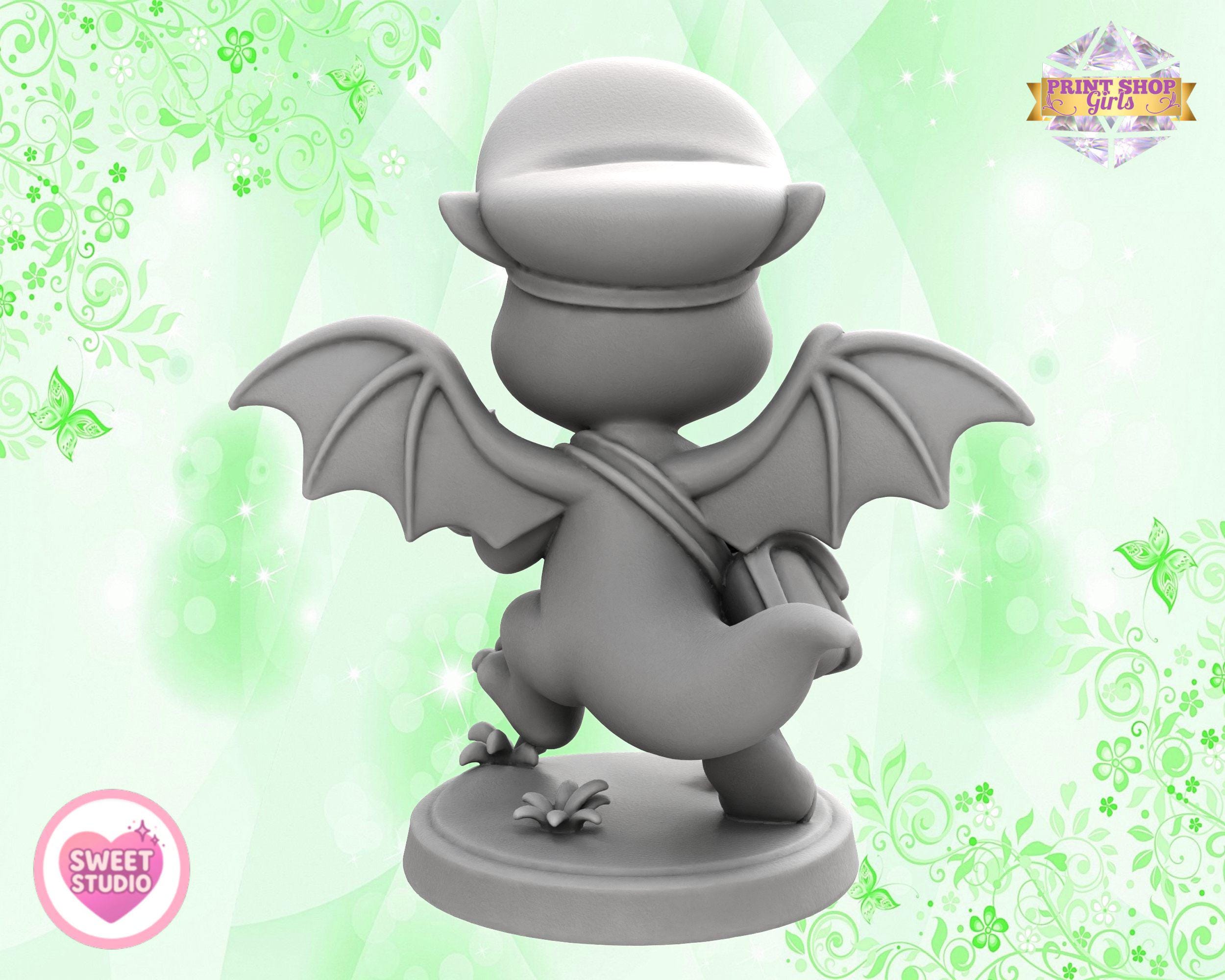 Dragon Postman Dactil Miniature | Funny Dinosaur Fantasy Figure | Dino ...