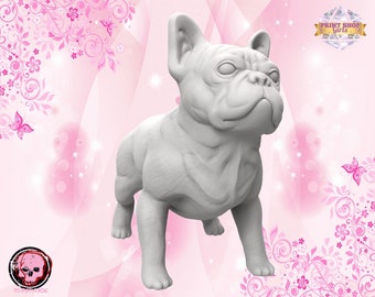 Figurine Littlest Pet Shop LPS Chien Bouledogue #668 - Occasion, Collection Animaux, Marque Hasbro