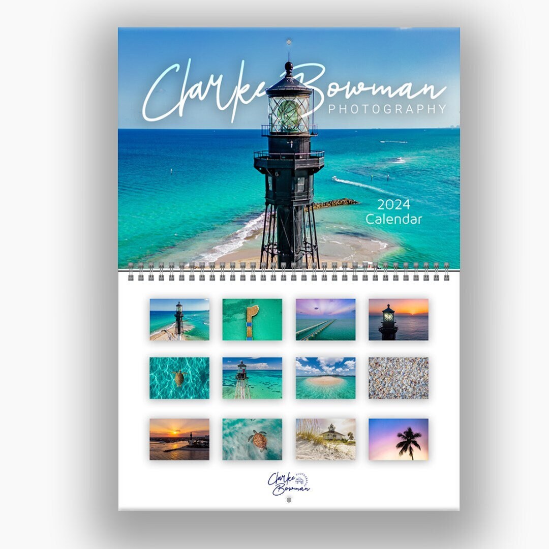 2024 Clarke Bowman Photography Calendar Free Shipping Etsy