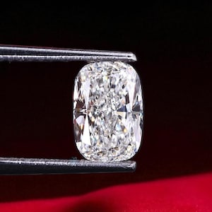 Elongated Cushion Cut Lab Grown Diamond | Loose Diamond for Engagement Ring | IGI Certified Ethical Diamond | Custom Jewelry Luxury Diamond
