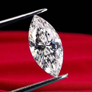 Premium Marquise Cut Lab Grown Diamond | Loose D VVS1 IGI Certified Lab Grown Ethical Engagement Stone | Custom Jewelry Making Diamond