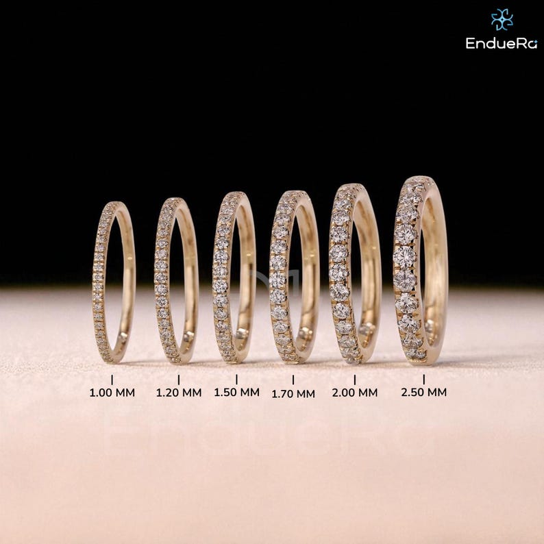 Half Eternity Lab Grown Diamond Wedding Band For Women