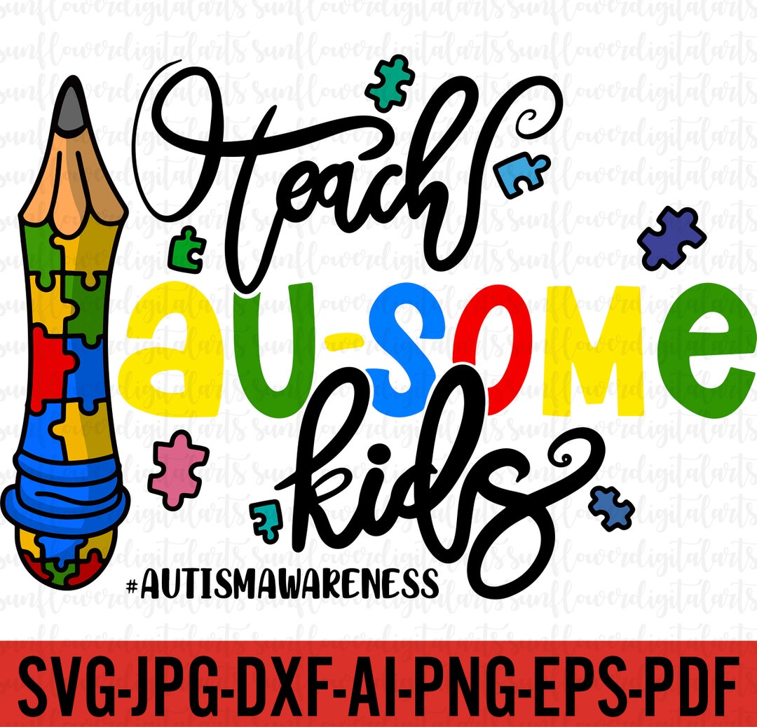 Buy Autism Teacher SVG Bundle,autism Teacher Svg,teacher Svg,monogram ...
