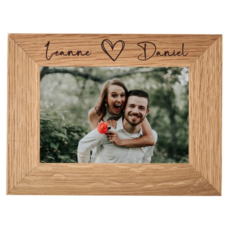 Personalised Valentine's Card Heart Wood Engraved Card Special Handmade wooden card Husband, Wife, Fiance, Girlfriend Valentines Day image 4