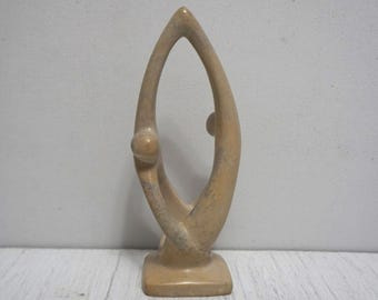 Speckstein Figuren Tanzen Skulptur Hand Geschnitzte Moderne Abstrakte Skulptur Kenia Wohnkultur