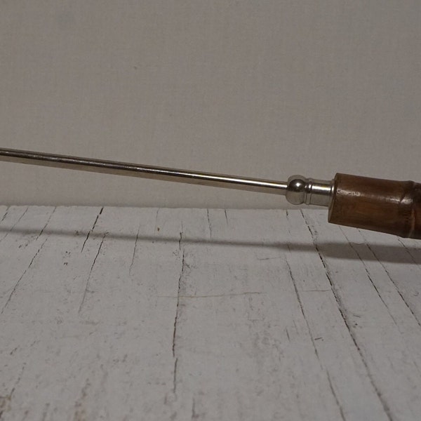 Metal and Wood Candle Snuffer