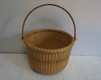 Vintage Nantucket Lightship Style Basket