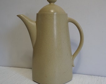 Vintage Lindt Stymeist Craftworks Stoneware Lidded Coffee Pot
