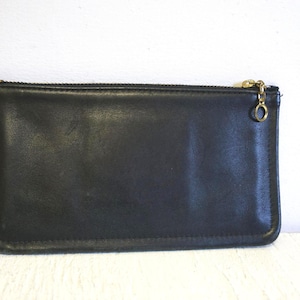 Cartera/neceser/cartera negra vintage para mujer de Coach