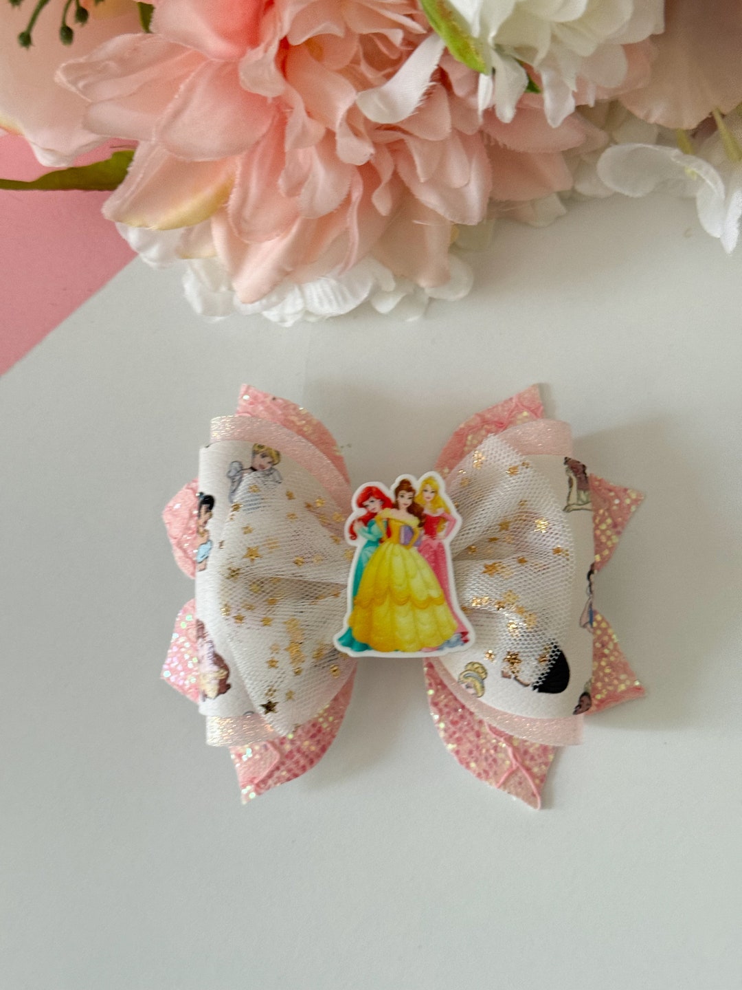Princess Bow , Bows, Hair Bow, Hair Accessories, Princess Birthday Gift ...