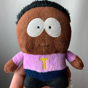 Vintage South Park GIANT Plush DINO toys South Park Very Rare TOKEN 'T' Tolkien Soft Toys Doll Comic Animated sitcom Free Shipping