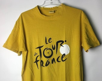 vintage Le Tour De France Tshirt Taille L Hommes