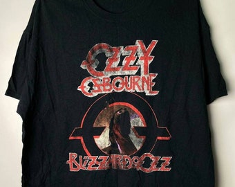 Ozzy Osbourne Blizzard of Ozz Tee T-Shirt Band Tees Size XL Men