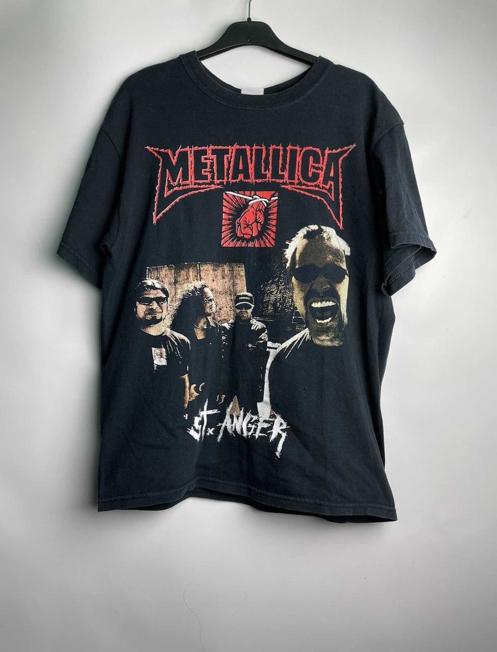 Vintage Metallica St Anger T-shirt Big Logo Band Tee Size M Men - Etsy