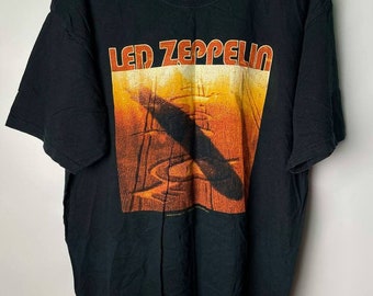 Vintage Led Zeppelin Rock Band T-Shirt