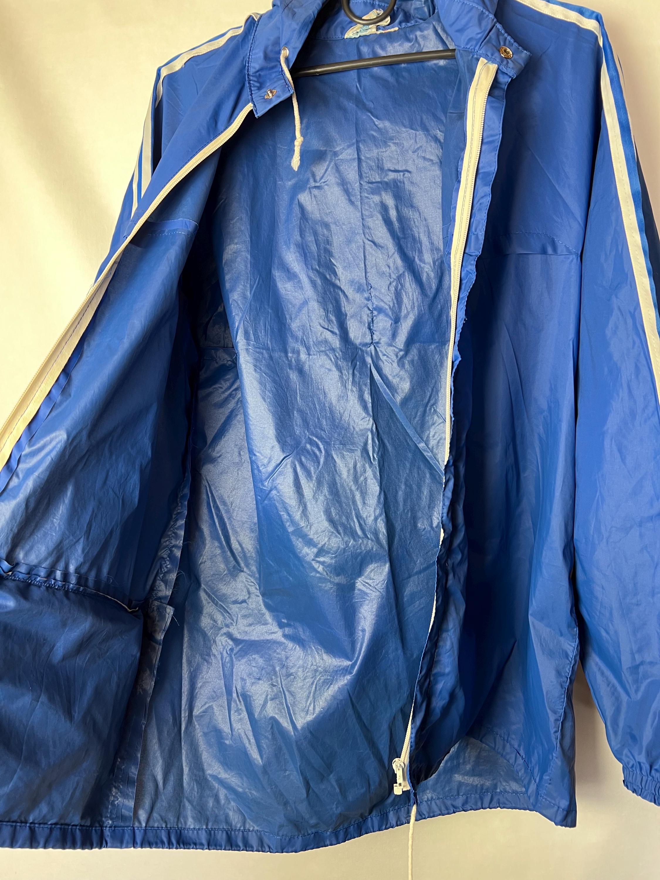 ヴィンテージ 70年代 アディダス ベンテックス ブルー ウィンド