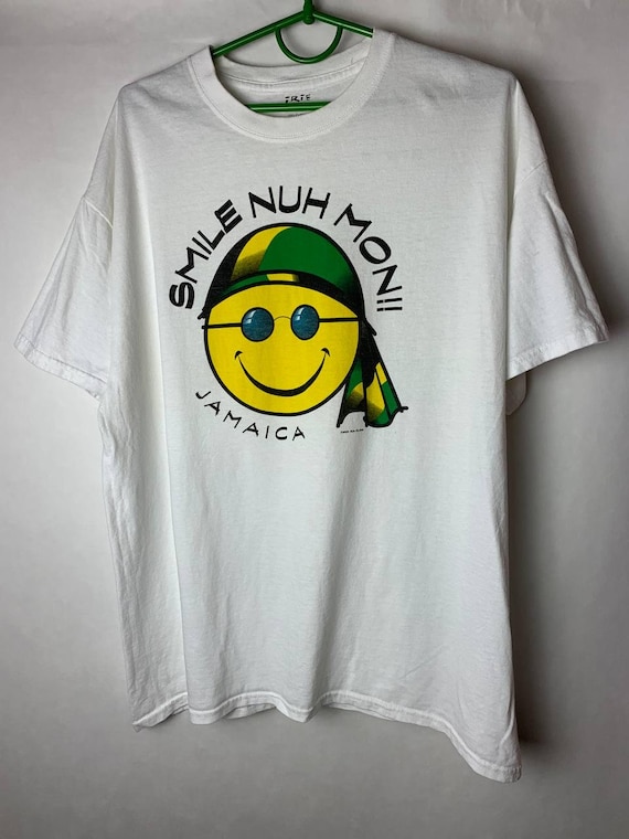 Vintage Smile Mon Graphic T-shirt Streetwear Retro Style Graphic
