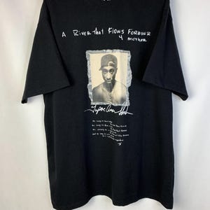 Vintage Y2K Style Rare Tupac 2Pac Shakur hip hop rap tee t shirt Death Row Records Rap Tee Graphic T Shirt West Coasts Shirt FREE SHIPPING