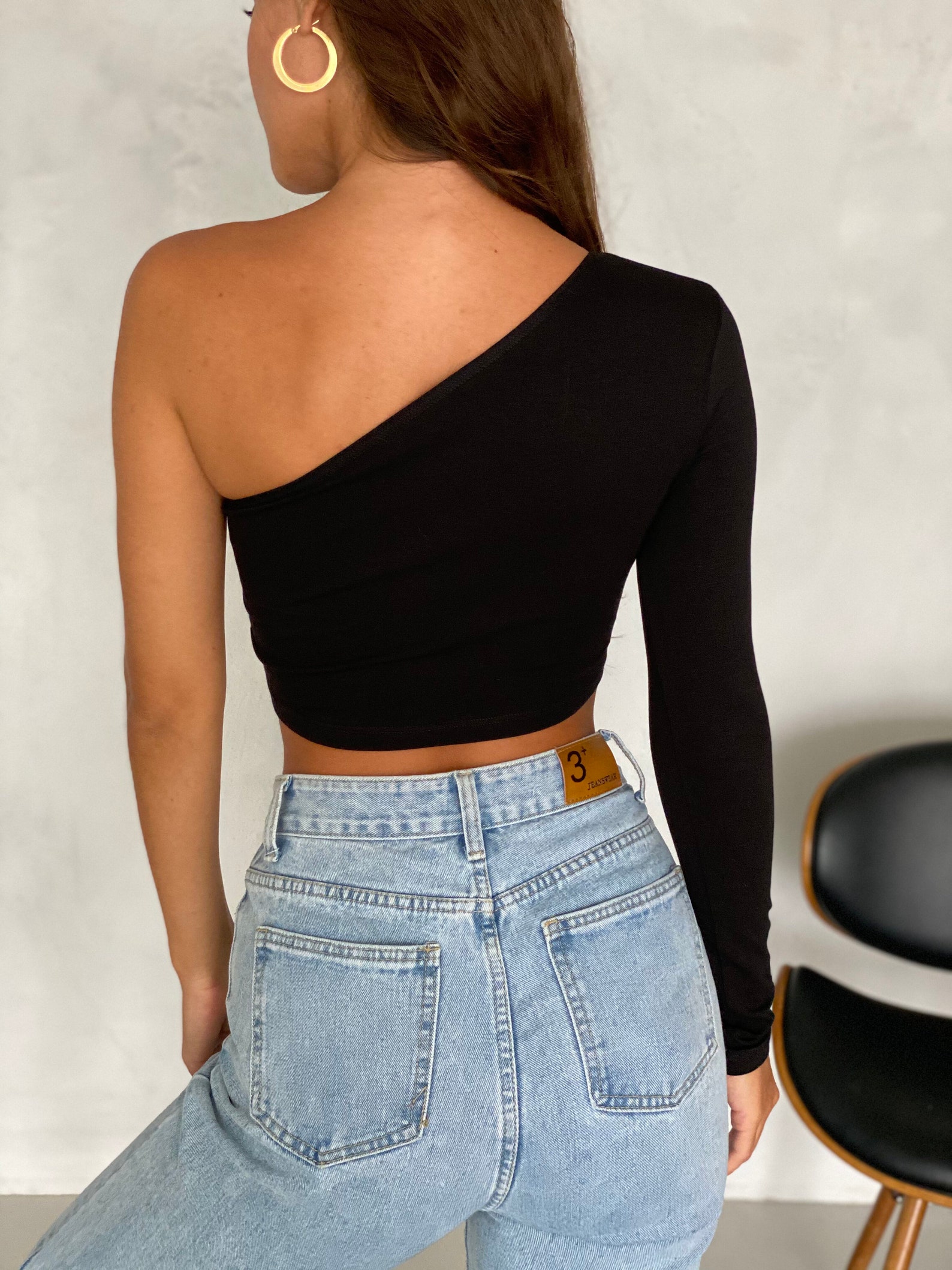 Trend4us One-Shoulder Sculpt Seamless Tank Top